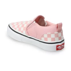 Vans® Asher Girls' Slip-On Sneakers -Vans® Shop 4603661 ALT2