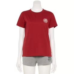 Juniors' Vans "Off The Wall" Logo Back Graphic Tee