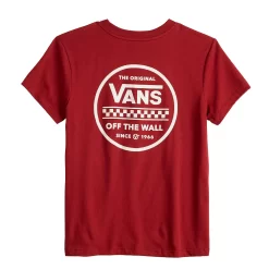 Juniors' Vans "Off The Wall" Logo Back Graphic Tee -Vans® Shop 5549307 ALT5