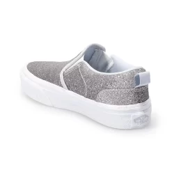 Vans® Asher Girls' Glitter Slip-On Shoes -Vans® Shop 5568302 ALT2