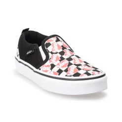 Vans® Asher Girls' Heart Slip-On Shoes