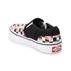 Vans® Asher Girls' Heart Slip-On Shoes -Vans® Shop 5568323 ALT2