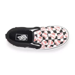 Vans® Asher Girls' Heart Slip-On Shoes -Vans® Shop 5568323 ALT4