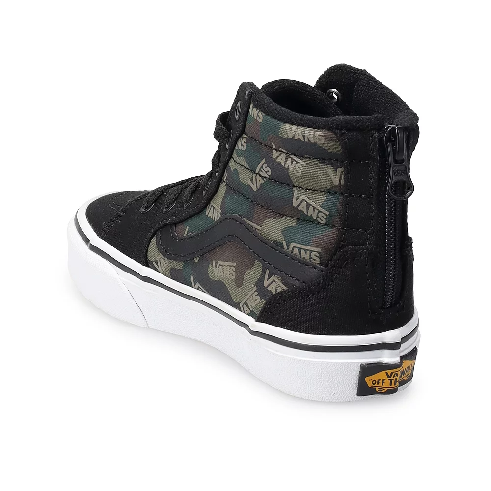 Vans® Filmore Hi Zip Boys' High-Top Sneakers 3 Vans® Filmore Hi Zip Boys' High-Top Sneakers - Image 3